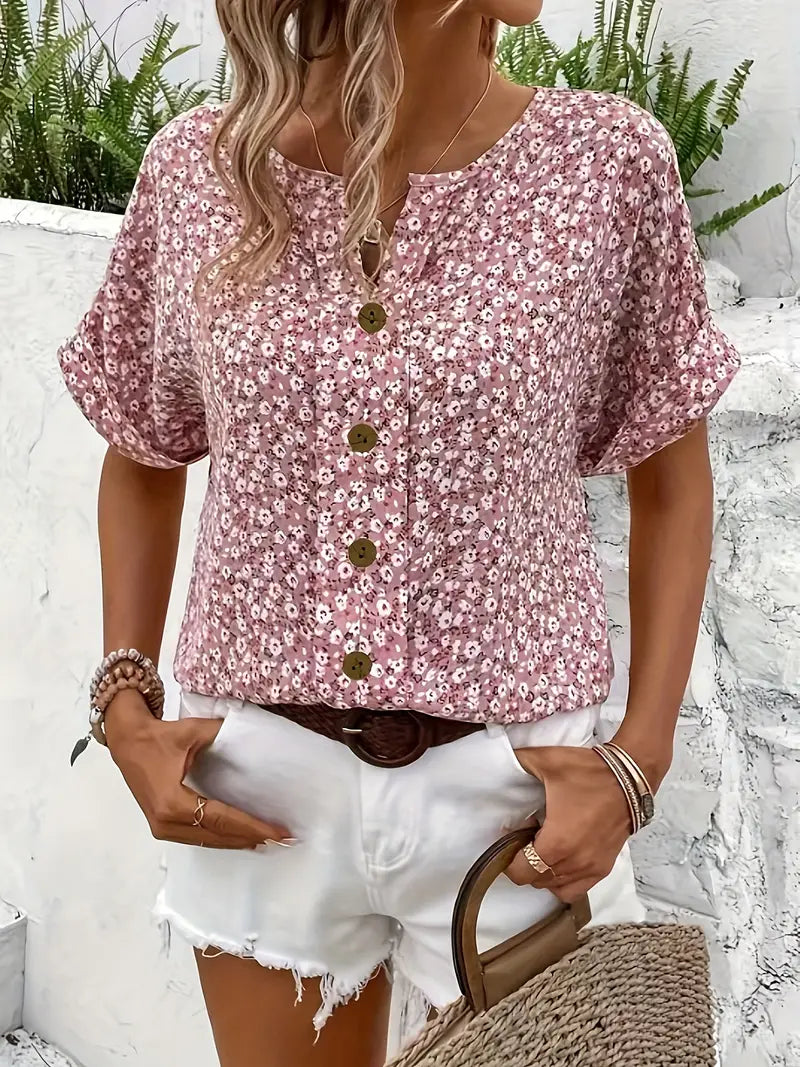 Paola™ | CAMICIA FLOREALE FACILE DA ABBINARE