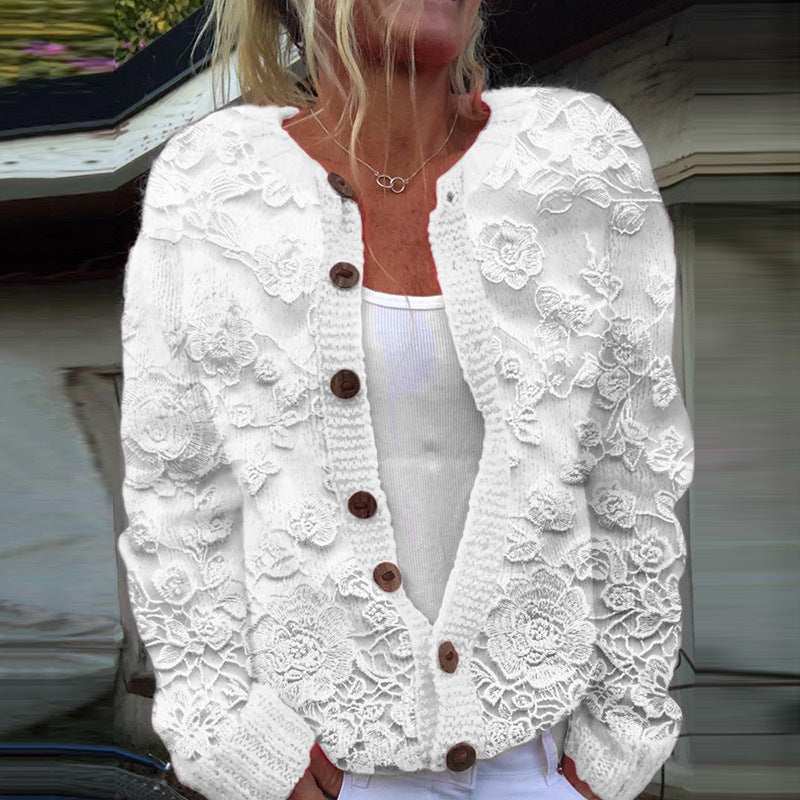 Zita™ | CARDIGAN FLOREALE ELEGANTE