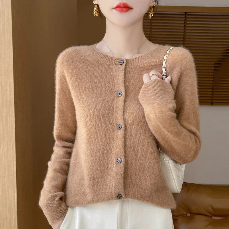 Aline - Cardigan Morbido in Cashmere