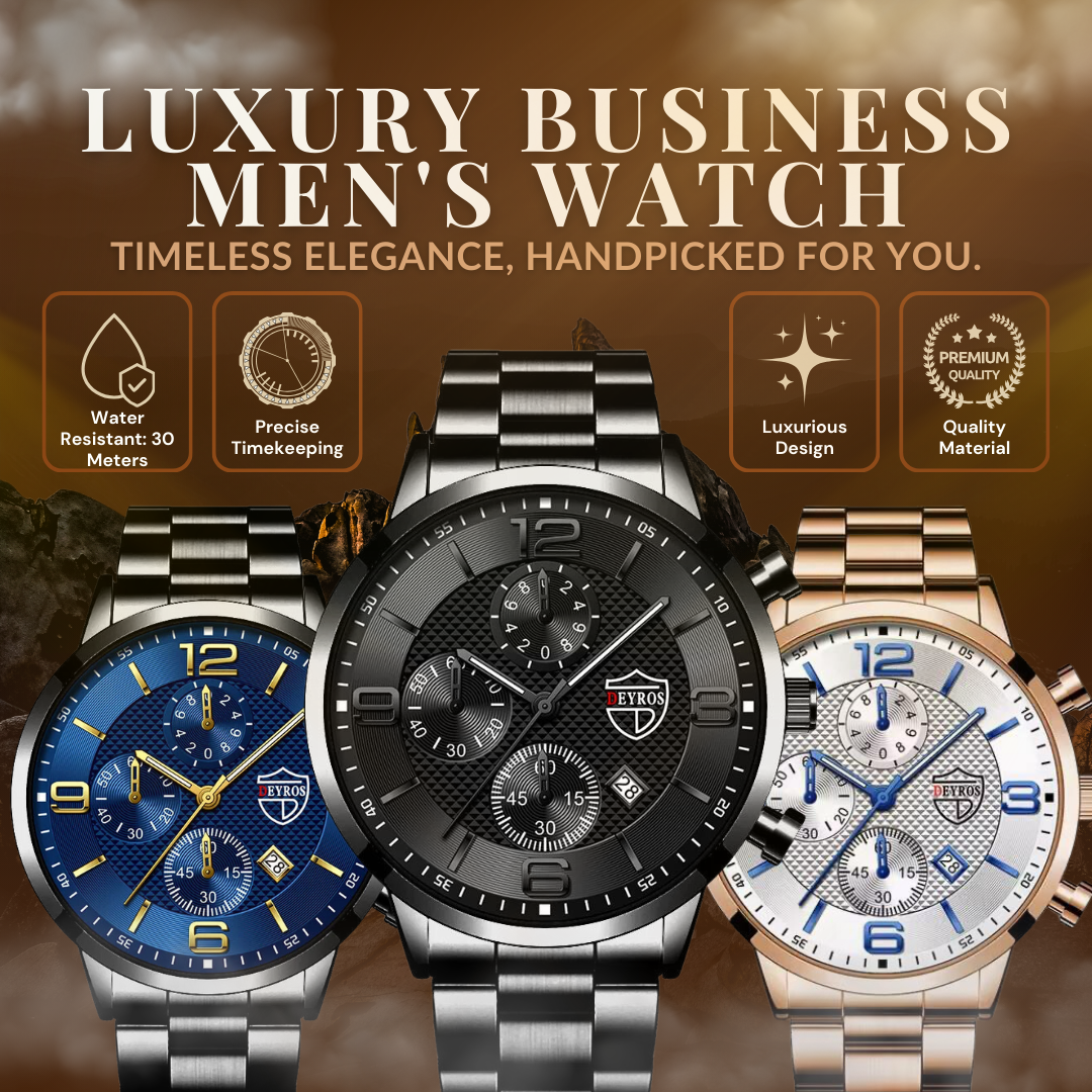 Orologio di Lusso da Uomo per Business