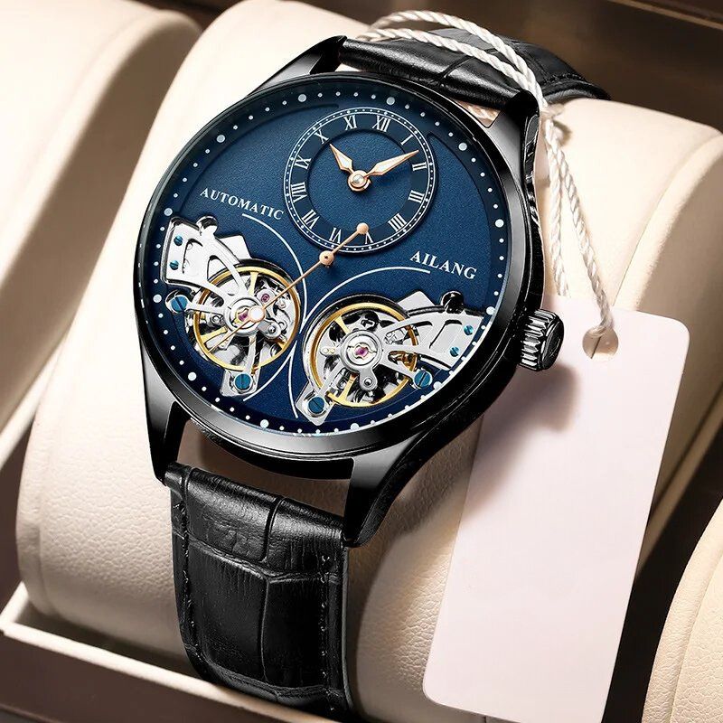 Orologio Meccanico Luminoso Double Tourbillon