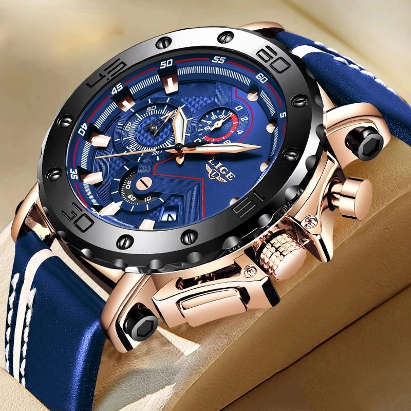 Orologio di Lusso Militare in Acciaio con Movimento al Quarzo