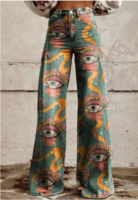 ALESSANDRA™ | PANTALONI BOHO VINTAGE