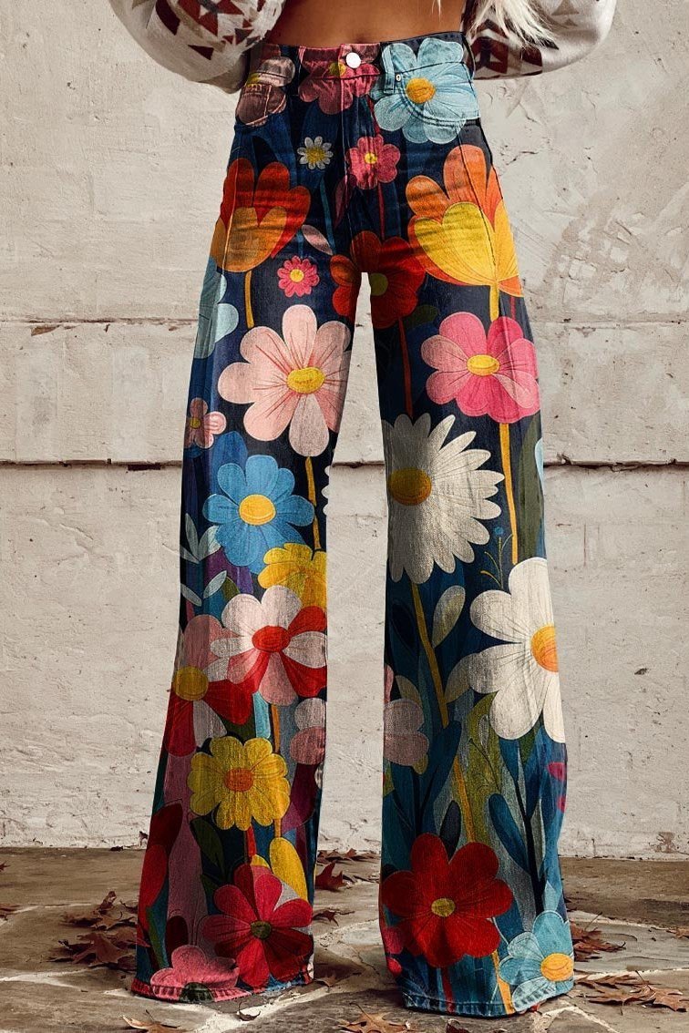 LIVIA™ | PANTALONI BOHO VINTAGE