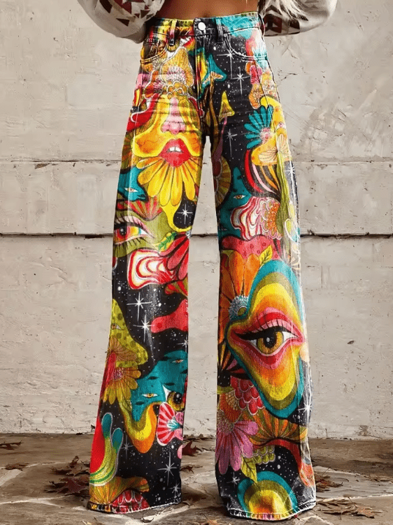 CATERINA™ | PANTALONI BOHO VINTAGE