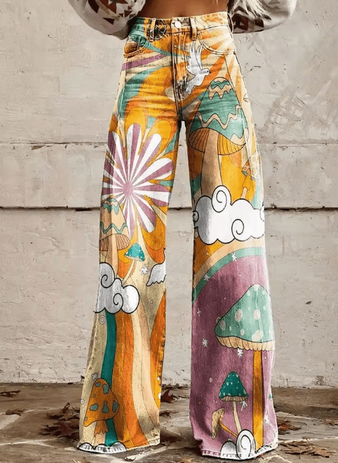 ROSALIA™ | PANTALONI BOHO VINTAGE