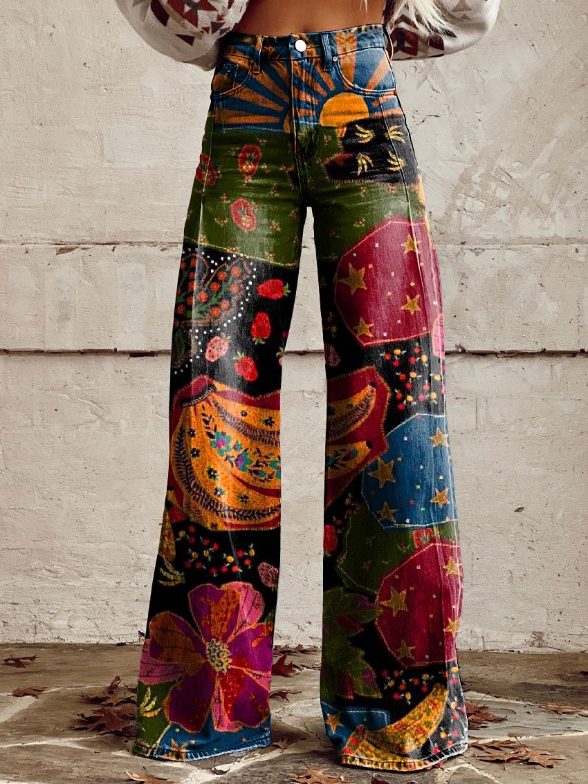 ELEONORA™ | PANTALONI BOHO VINTAGE